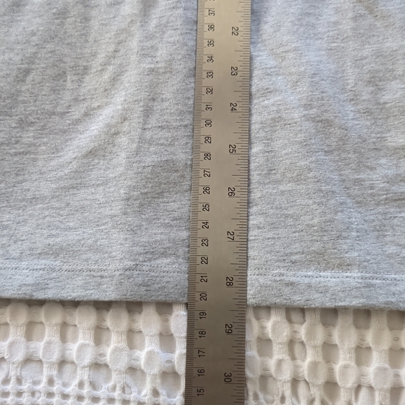 Hoka Topo Logo Gpx SS Short Sleeve T Shirt Large Gray - Picture 9 of 9